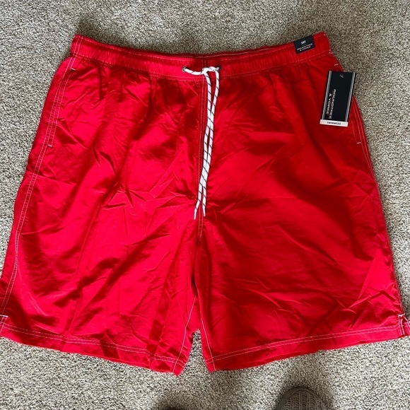 Roundtree & Yorke red swim trunks Big and Tall NWT - Picture 1 of 5